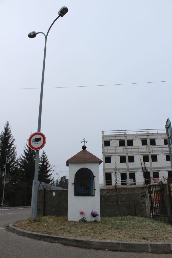 Chapel of Ružomberok, at the intersection of Bottova - Jána Jančeka