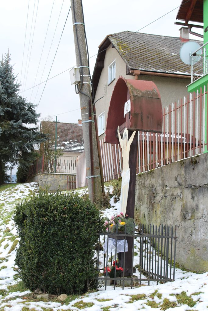 Cross of Liptovské Sliače - Nižný, “Jarná” Street Cross of Liptovské Sliače - Nižný, “Jarná” Street