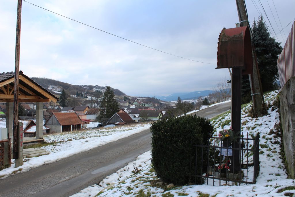 Cross of Liptovské Sliače - Nižný, “Jarná” Street Cross of Liptovské Sliače - Nižný, “Jarná” Street