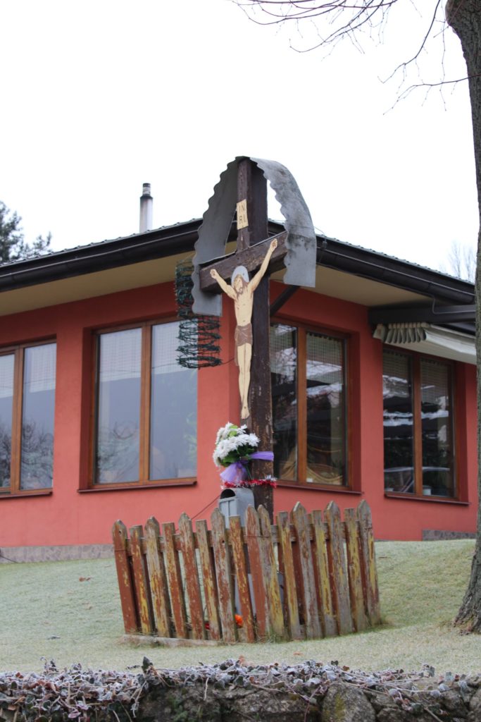 Cross of Nová Černová, at the intersection of Čutkovská - Žilinská cesta