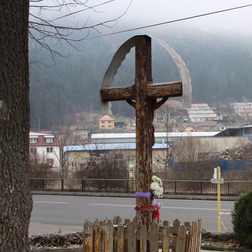 Kríž Nová Černová, križovatka Čutkovská – Žilinská cesta