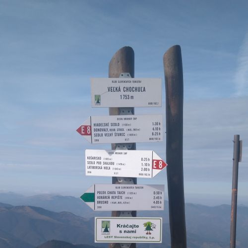 Vrchol Veľká Chochuľa