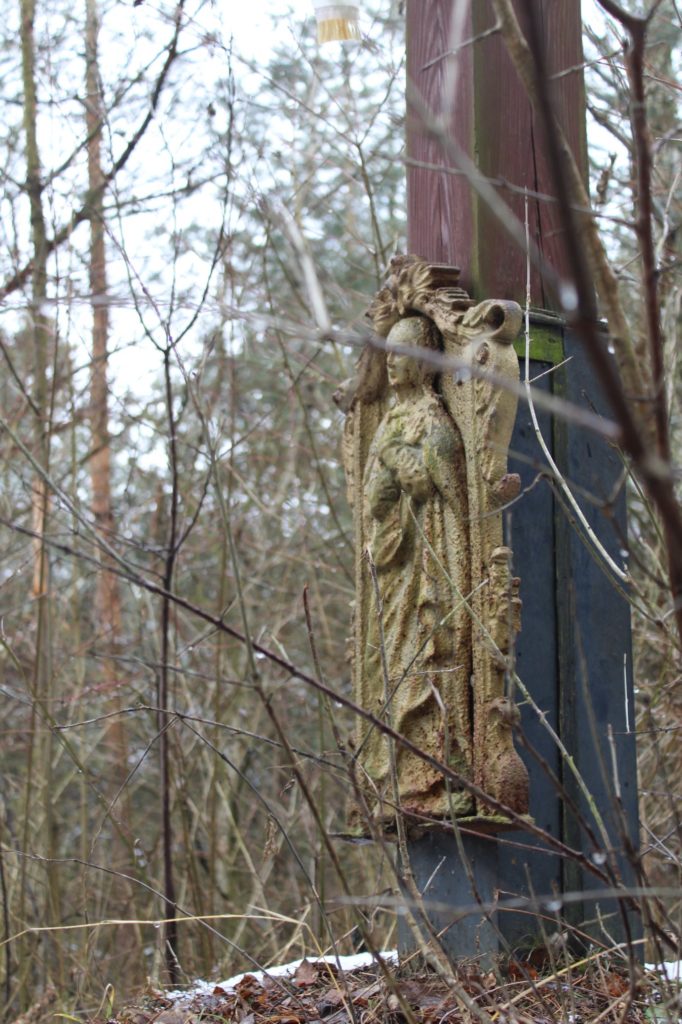 Kríž v lesoparku Hrboltová 03 Kríž v lesoparku Hrboltová 03