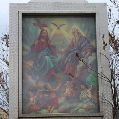 Station in Valaská Dubová, central square