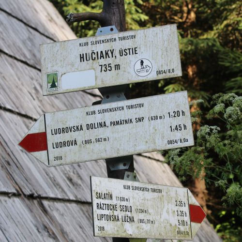 Do tiesňavy Hučiaky