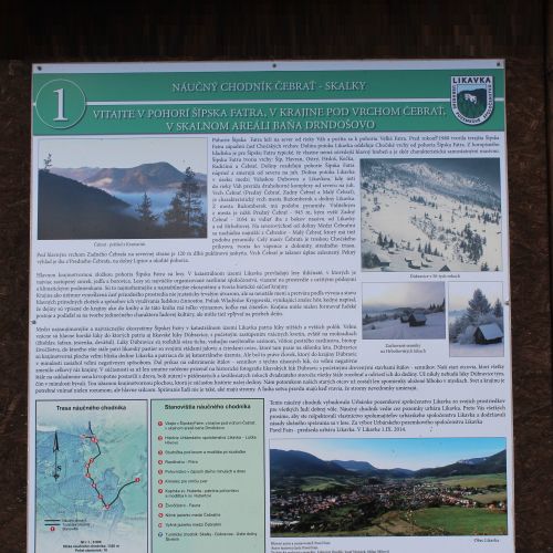 Náučný chodník Čebrať – Skalky