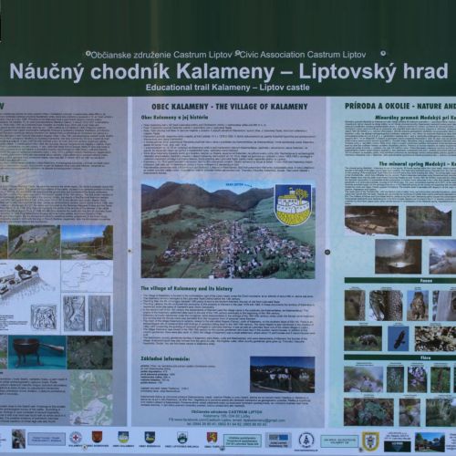 Náučný chodník Kalameny – Liptovský hrad