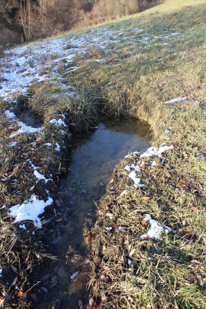 Prameň Záblatné, Kalameny 01