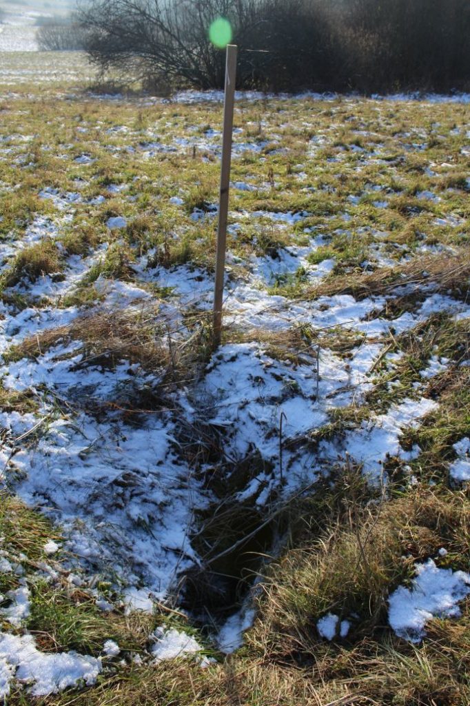 Prameň pod Dielcom, Kalameny 01