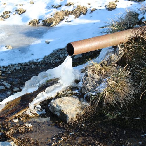 Spring by notch Sedlo Ploskej, Ľubochňa