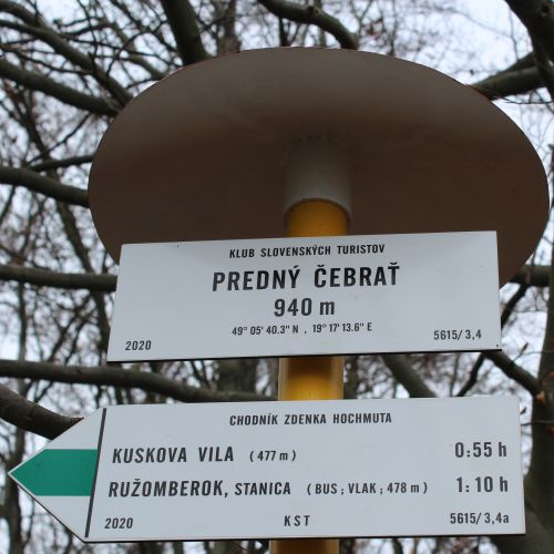 Ružomberok, stanica – Predný Čebrať