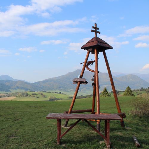 Vyhliadka Štyri chotáre pod vrchom Hrádok