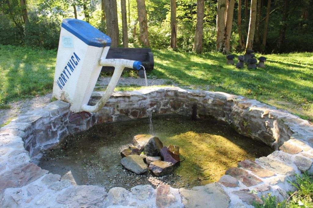 Prameň kúpeľný pohár Korytnica, Liptovská Osada 01 Prameň kúpeľný pohár Korytnica, Liptovská Osada 01