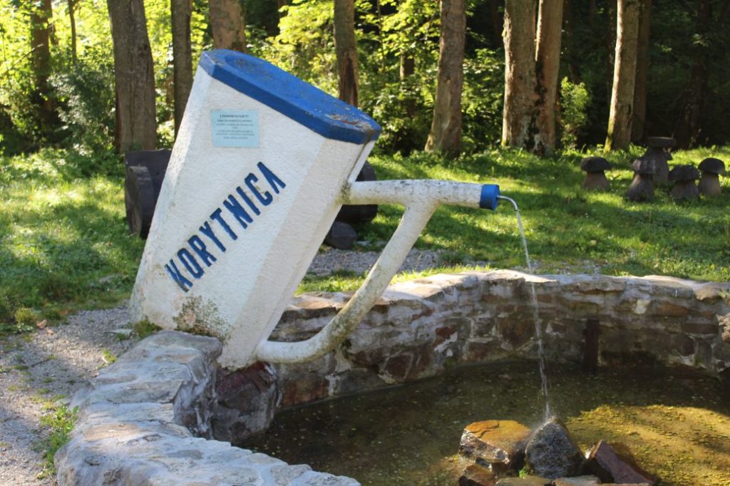 Prameň kúpeľný pohár Korytnica, Liptovská Osada 05 Prameň kúpeľný pohár Korytnica, Liptovská Osada 05