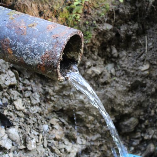 Spring at the turn to Korytnica, Liptovská Osada