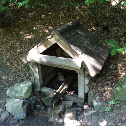 Well in notch Hiadeľské Sedlo