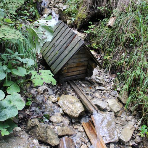 Well on the Žimerový creek, Lúčky