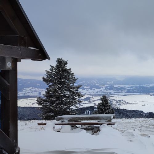 Predná Magura (Front Magura) in winter