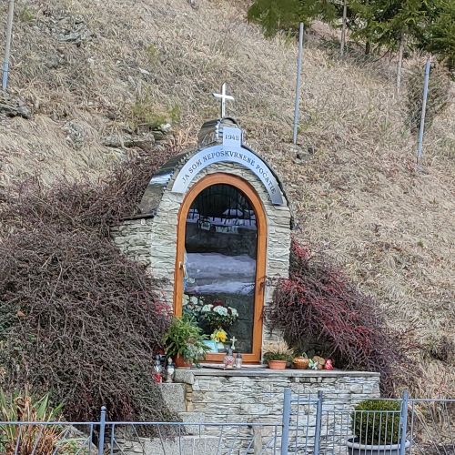 Chapel Švošov, above a spring