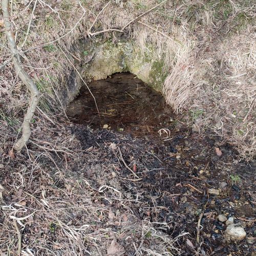 Spring below Temný Svit, Martinček