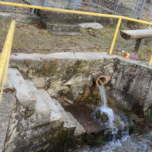 Spring below a chapel, Švošov