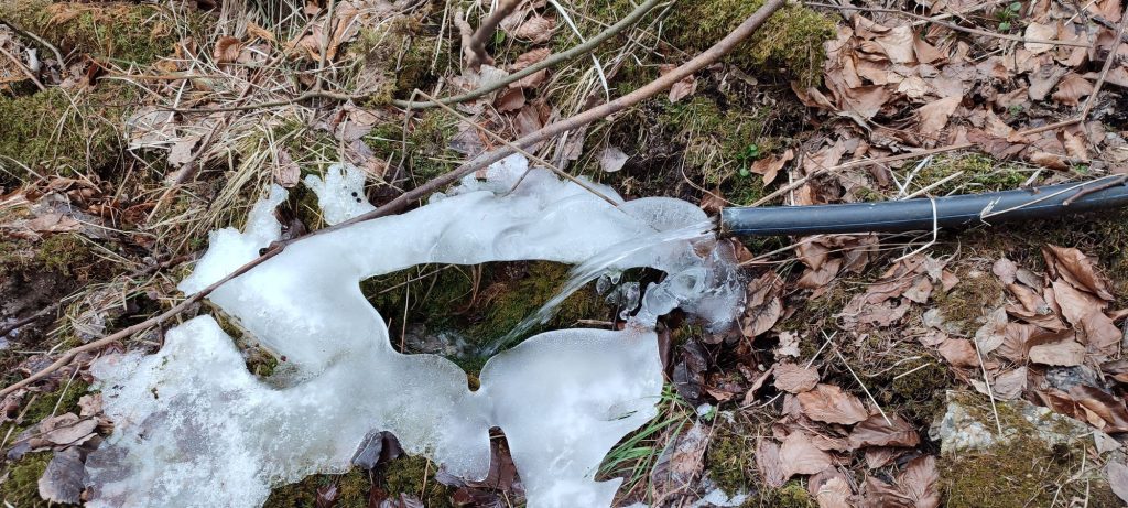 Upravený prameň nad farmou Kramariská, Likavka 01 Upravený prameň nad farmou Kramariská, Likavka 01