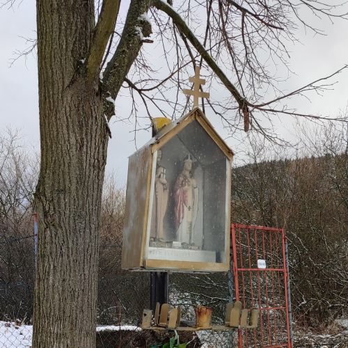 Station “Cyril and Methodius” outside of the cemetery, Komjatná