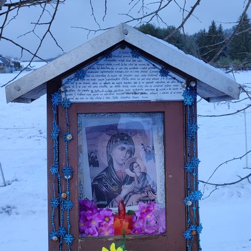 Station in front of Komjatnianska Valley, Komjatná