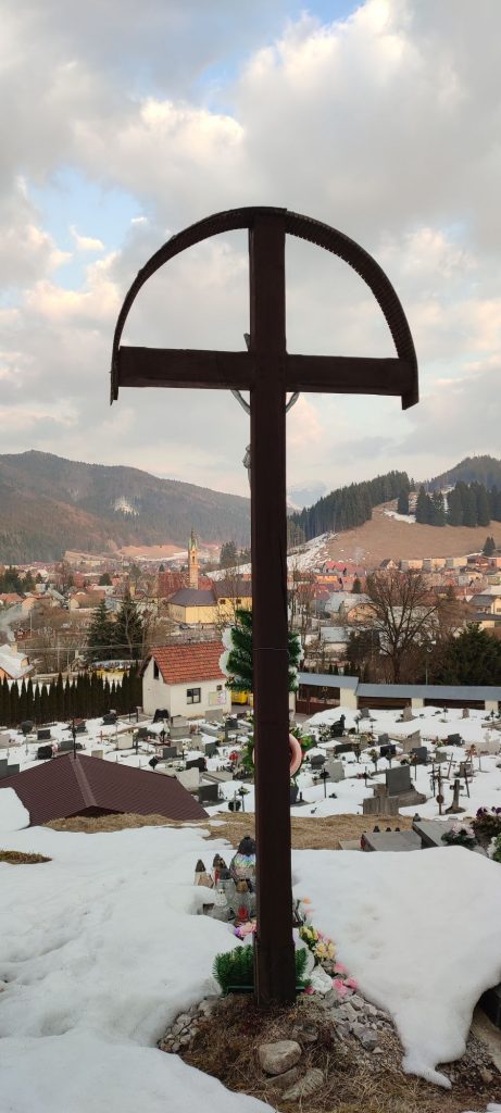 Kríž na cintoríne, Liptovská Osada 02 Kríž na cintoríne, Liptovská Osada 02
