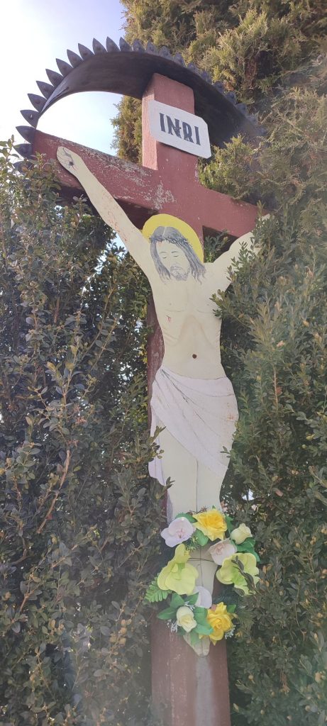 Kríž na cintoríne, Liptovské Sliače - Nižný 02