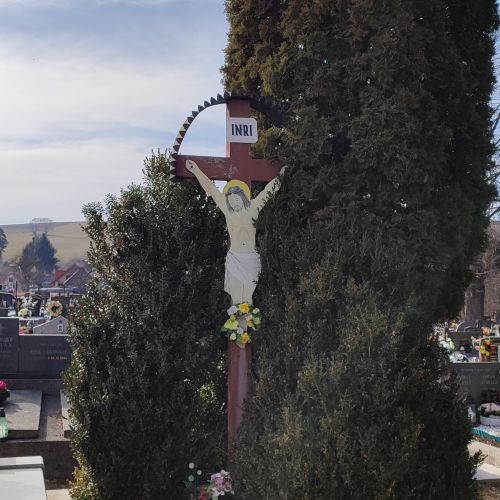 Kríž na cintoríne, Liptovské Sliače – Nižný