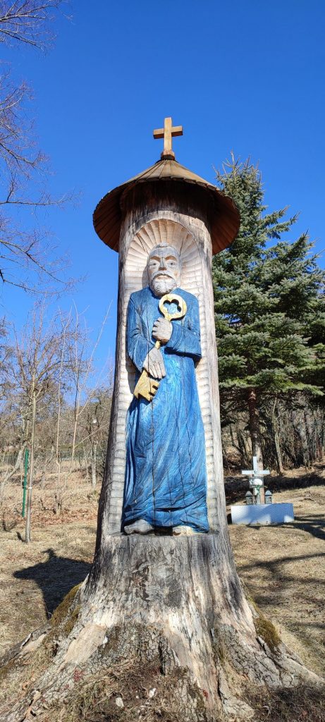 Zastavenie na cintoríne, Vlkolínec 01