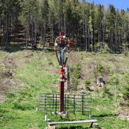 Kríž na Prievalci nad Liptovskou Lúžnou