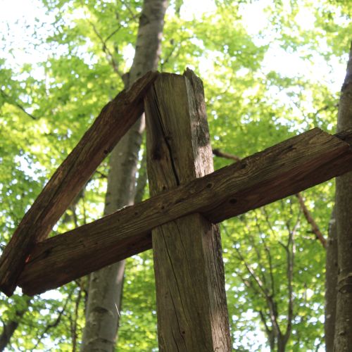 Starý kríž vo Východnom Prašnickom sedle