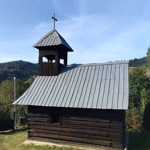 Zvonica na cintoríne dolná časť, Liptovská Lúžna