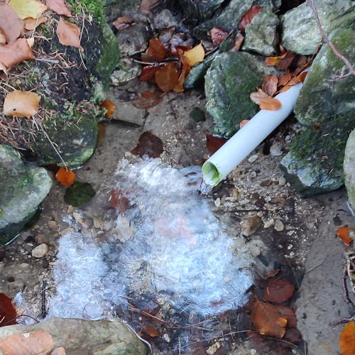 Prameň nad vodojemom, Hubová