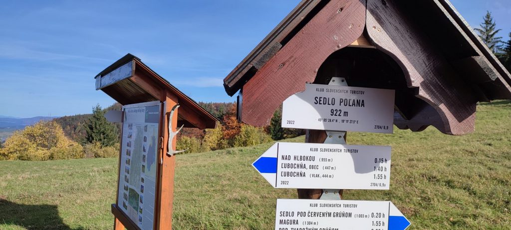 Zastavenie v Sedle Poľana, Hubová 04 Zastavenie v Sedle Poľana, Hubová 04
